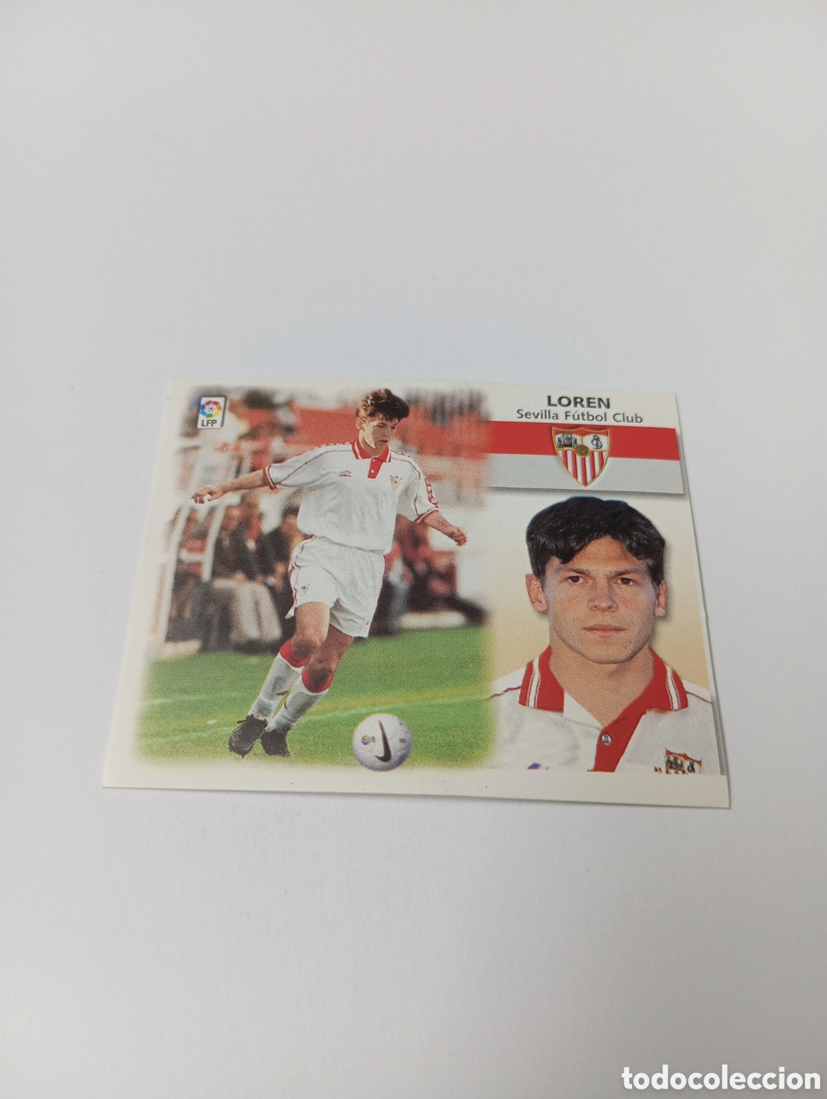 Cromos de F&uacute;tbol: LOREN COLOCA Sevilla LIGA ESTE 1999 2000 PANINI 99 00 NUEVO SIN PEGAR
