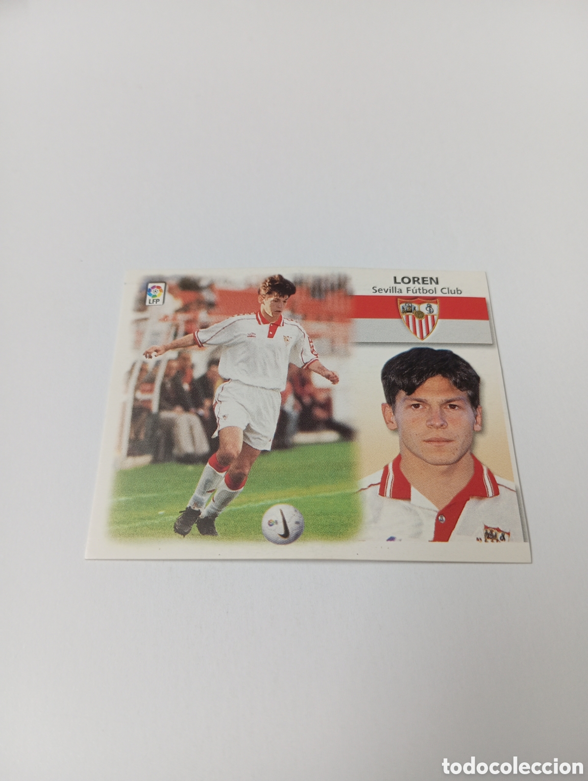 Cromos de F&uacute;tbol: LOREN COLOCA Sevilla LIGA ESTE 1999 2000 PANINI 99 00 NUEVO SIN PEGAR