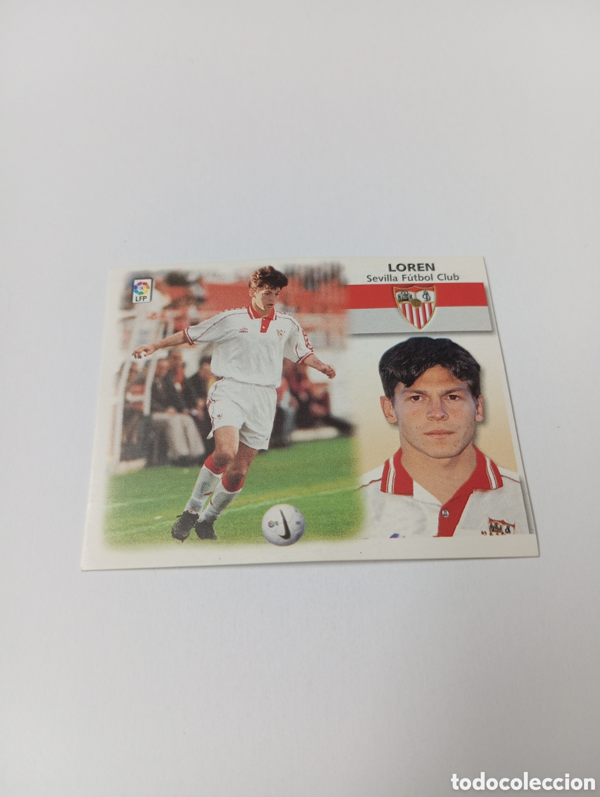 Cromos de F&uacute;tbol: LOREN COLOCA Sevilla LIGA ESTE 1999 2000 PANINI 99 00 NUEVO SIN PEGAR