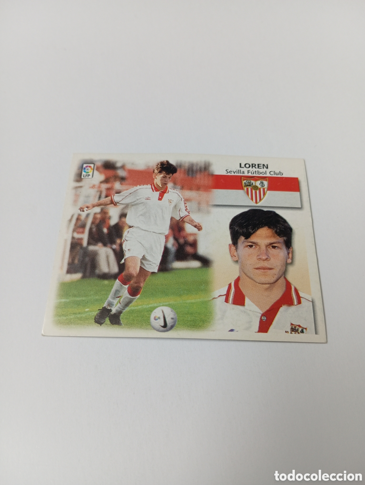 Cromos de F&uacute;tbol: LOREN COLOCA Sevilla LIGA ESTE 1999 2000 PANINI 99 00 NUEVO SIN PEGAR