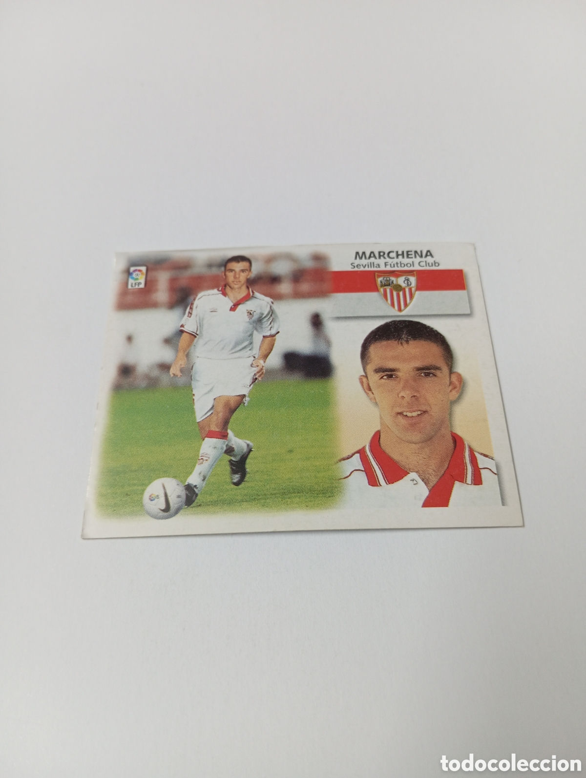 Cromos de F&uacute;tbol: MARCHENA COLOCA Sevilla LIGA ESTE 1999 2000 PANINI 99 00 NUEVO SIN PEGAR