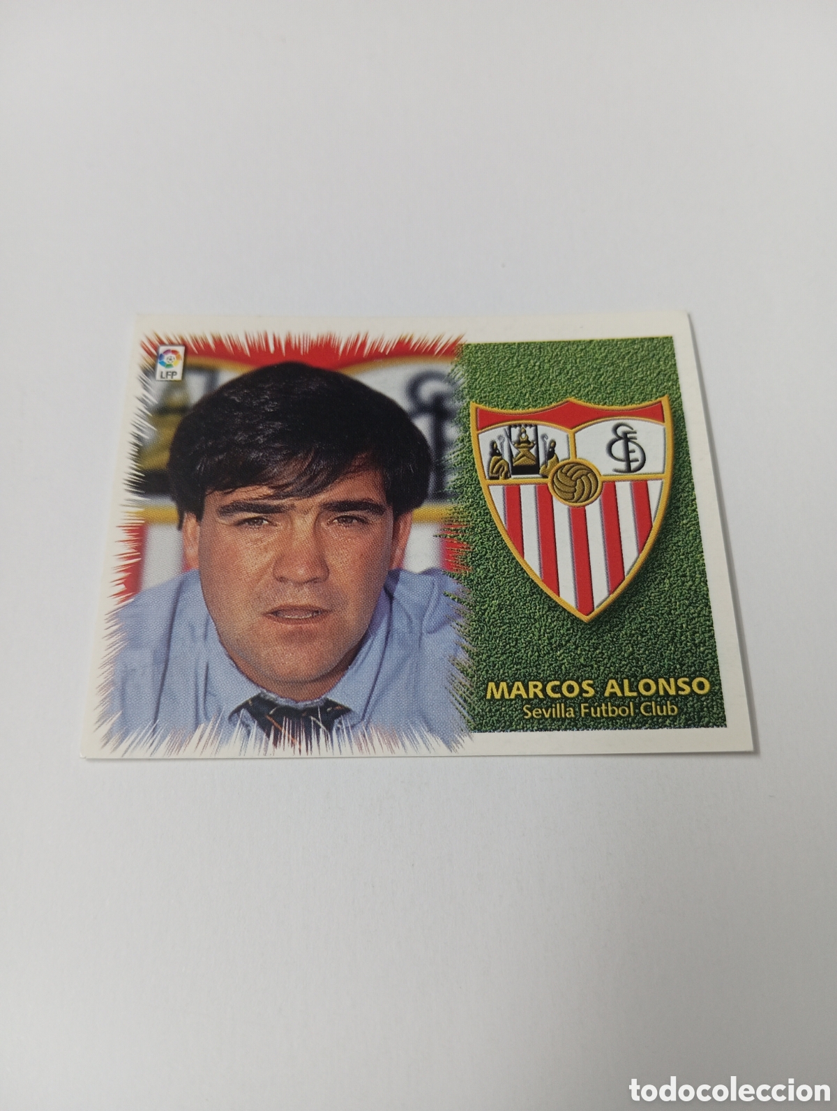 Cromos de F&uacute;tbol: ENTRENADOR MARCOS ALONSO Sevilla LIGA ESTE 1999 2000 PANINI 99 00 NUEVO SIN PEGAR