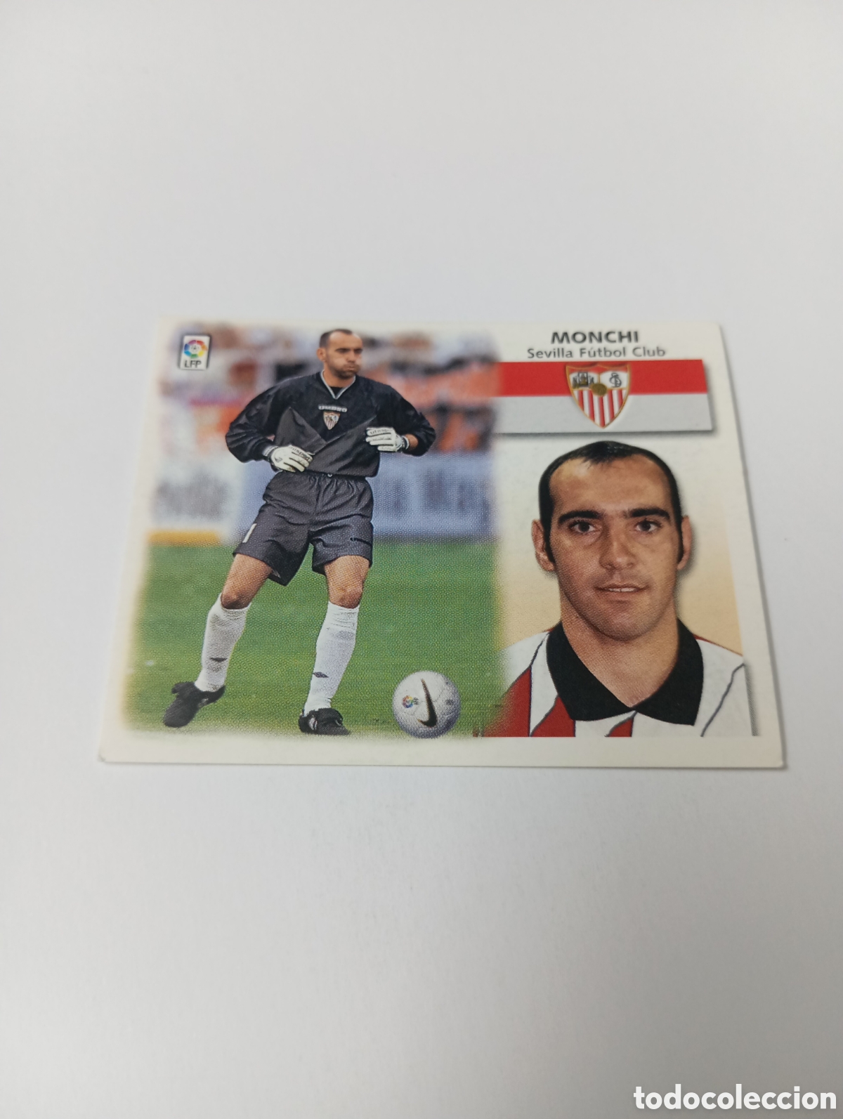 Cromos de F&uacute;tbol: MONCHI BAJA Sevilla LIGA ESTE 1999 2000 PANINI 99 00 NUEVO SIN PEGAR