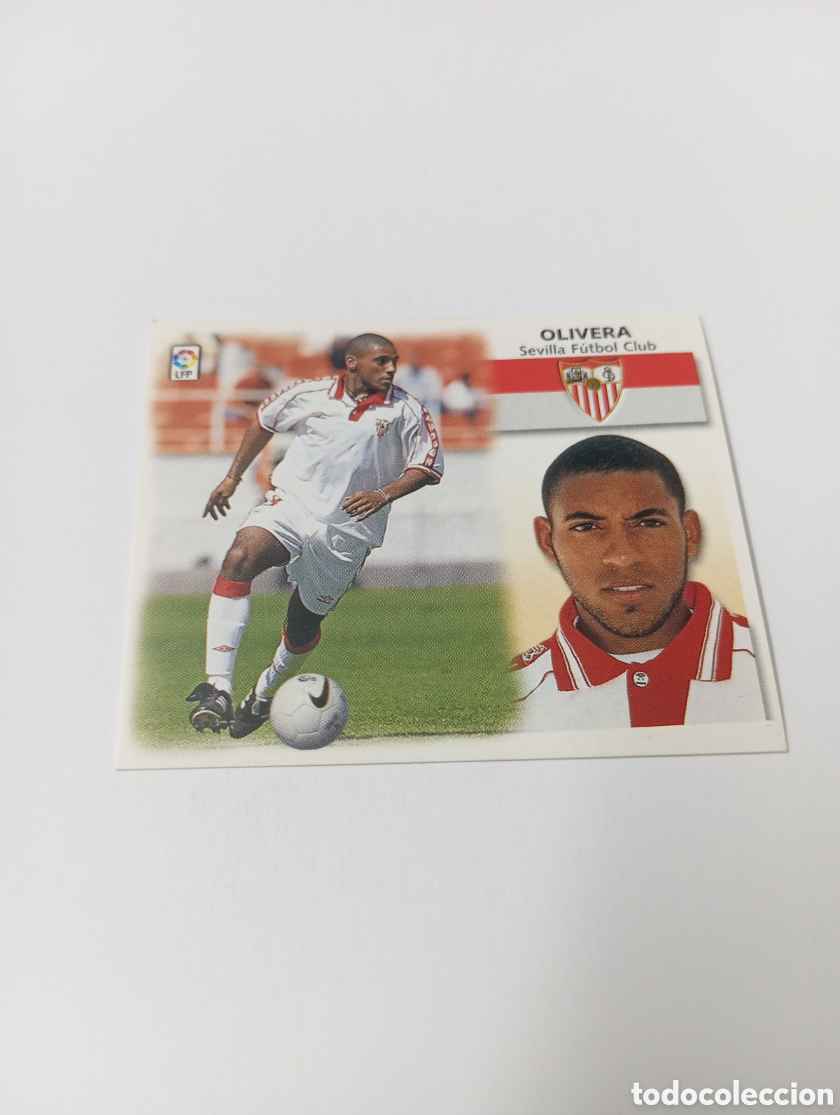 Cromos de F&uacute;tbol: OLIVERA Sevilla LIGA ESTE 1999 2000 PANINI 99 00 NUEVO SIN PEGAR