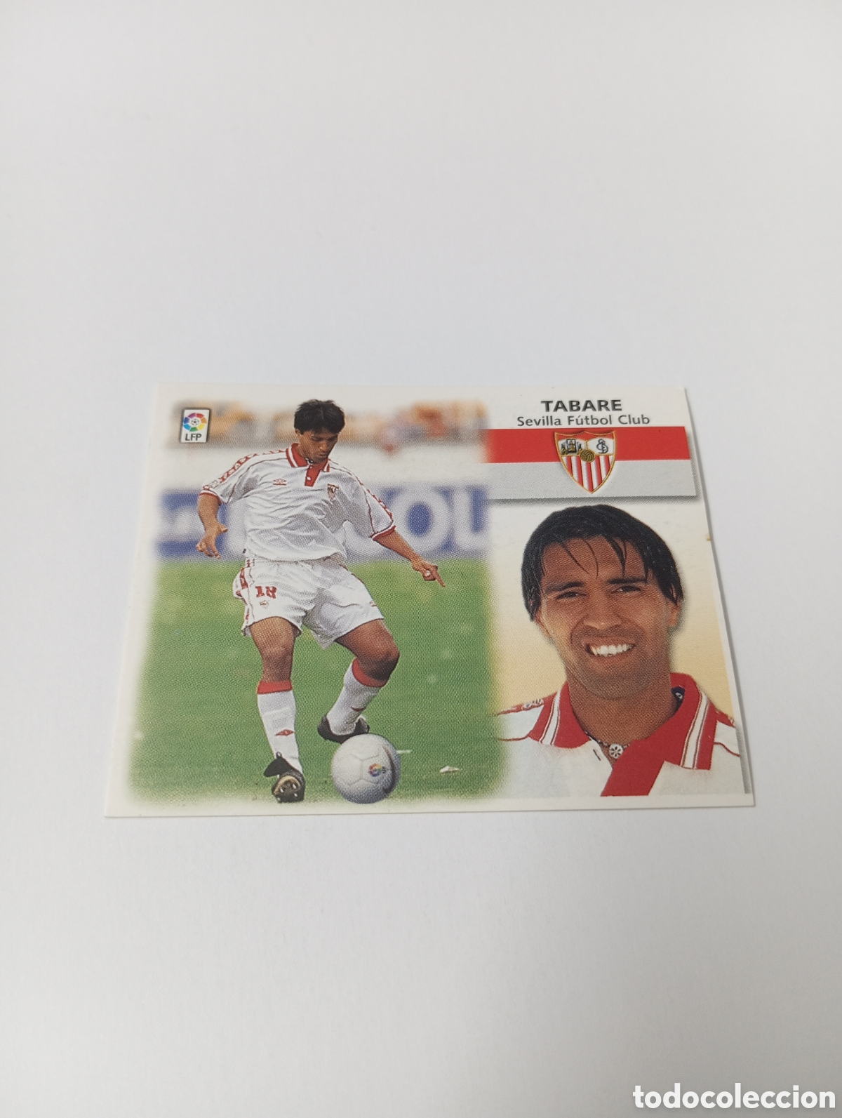 Cromos de F&uacute;tbol: TABARE Sevilla LIGA ESTE 1999 2000 PANINI 99 00 NUEVO SIN PEGAR
