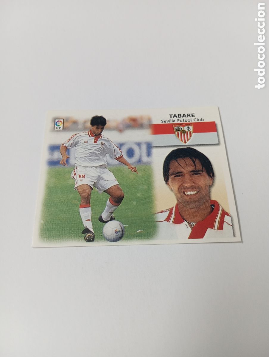 Cromos de F&uacute;tbol: TABARE Sevilla LIGA ESTE 1999 2000 PANINI 99 00 NUEVO SIN PEGAR