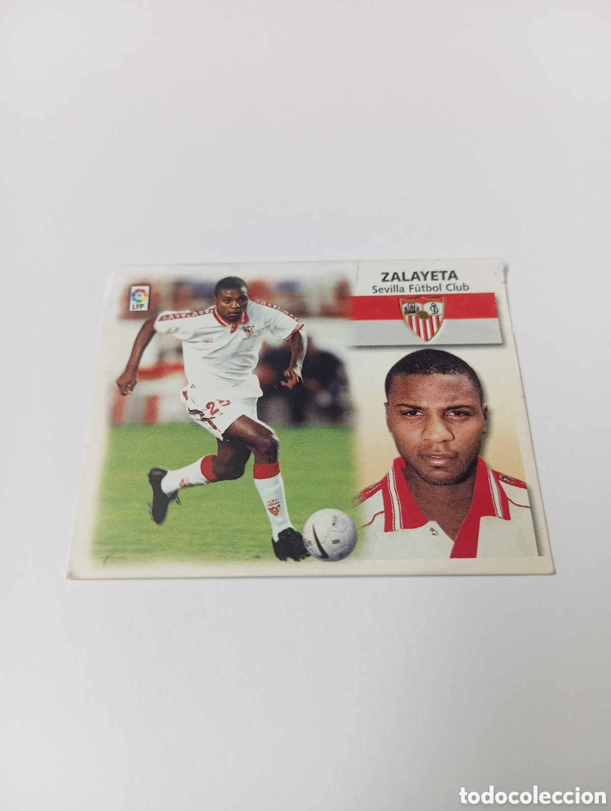 Cromos de F&uacute;tbol: ZALAYETA COLOCA Sevilla LIGA ESTE 1999 2000 PANINI 99 00 NUEVO SIN PEGAR