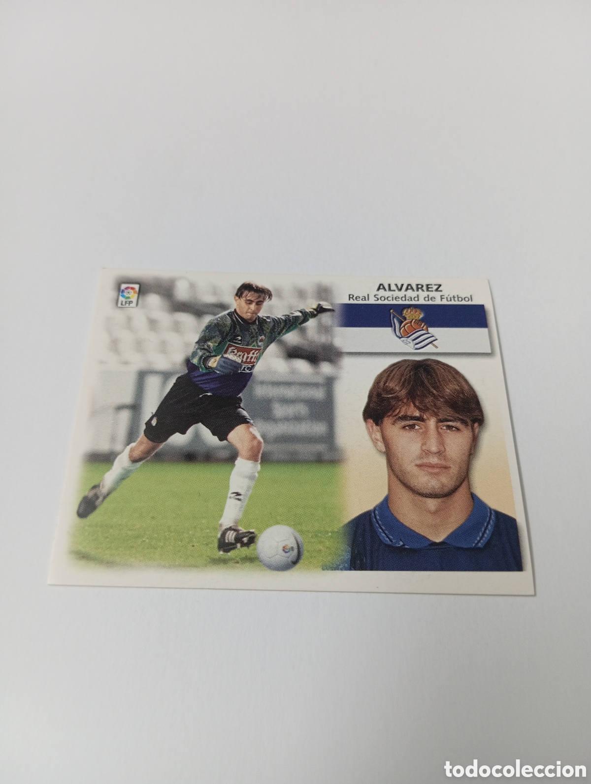 Cromos de F&uacute;tbol: ALVAREZ Real Sociedad LIGA ESTE 1999 2000 PANINI 99 00 NUEVO SIN PEGAR