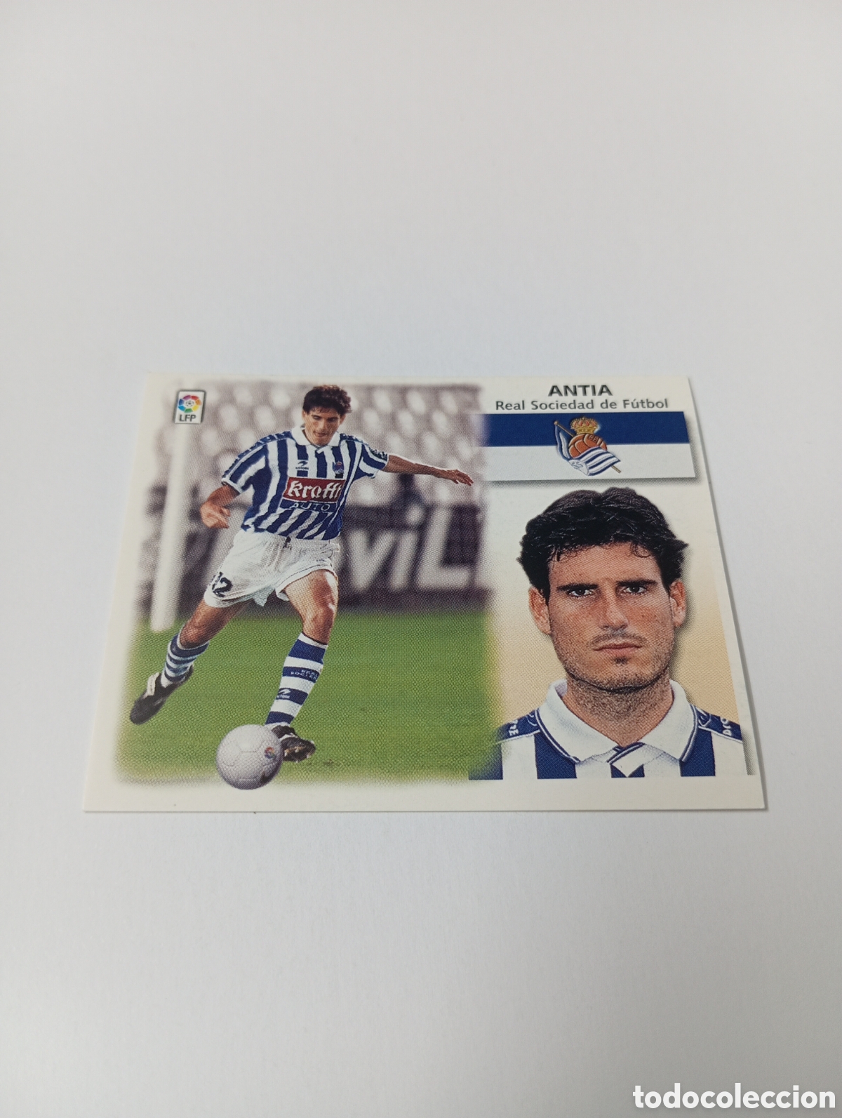 Cromos de F&uacute;tbol: ANTIA Real Sociedad LIGA ESTE 1999 2000 PANINI 99 00 NUEVO SIN PEGAR