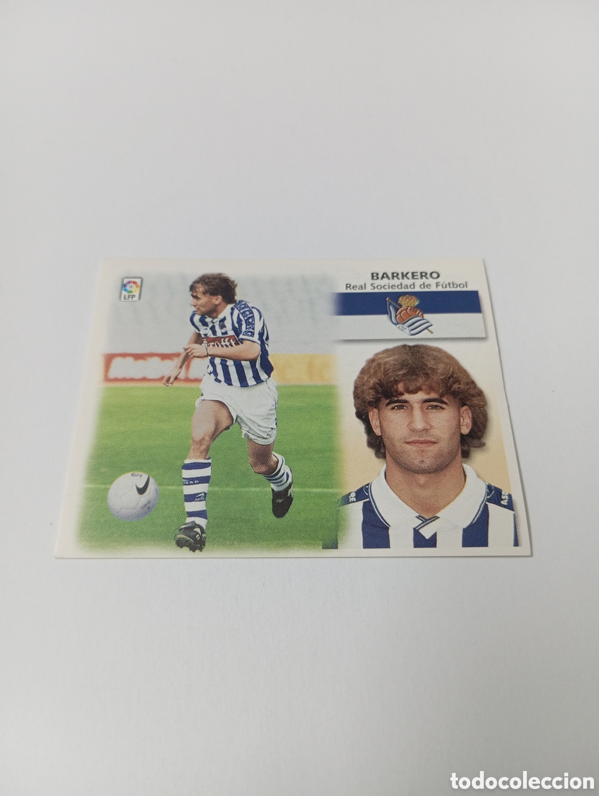 Cromos de Futebol: BARKERO Real Sociedad LIGA ESTE 1999 2000 PANINI 99 00 NUEVO SIN PEGAR