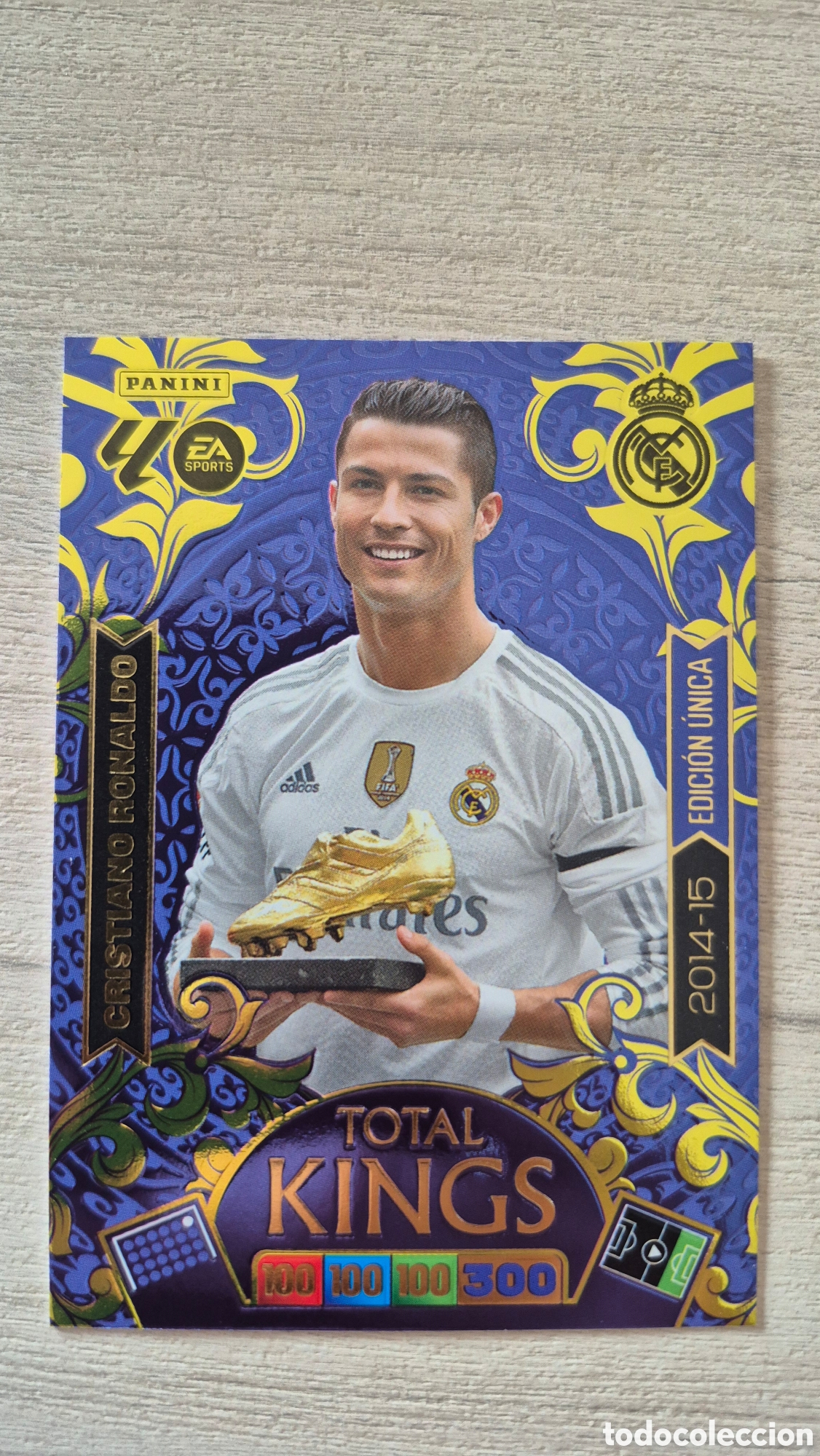 Cromos de F&uacute;tbol: Total Kings Cristiano Ronaldo Dreambox Adrenalyn 25/26