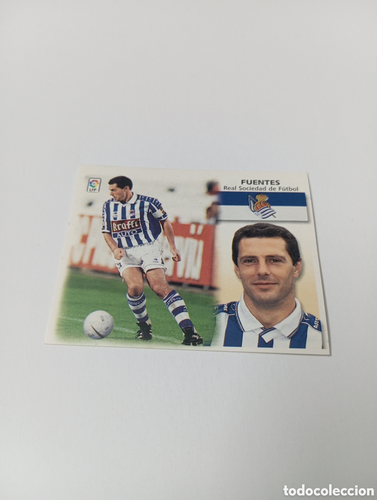 Cromos de F&uacute;tbol: FUENTES Real Sociedad LIGA ESTE 1999 2000 PANINI 99 00 NUEVO SIN PEGAR