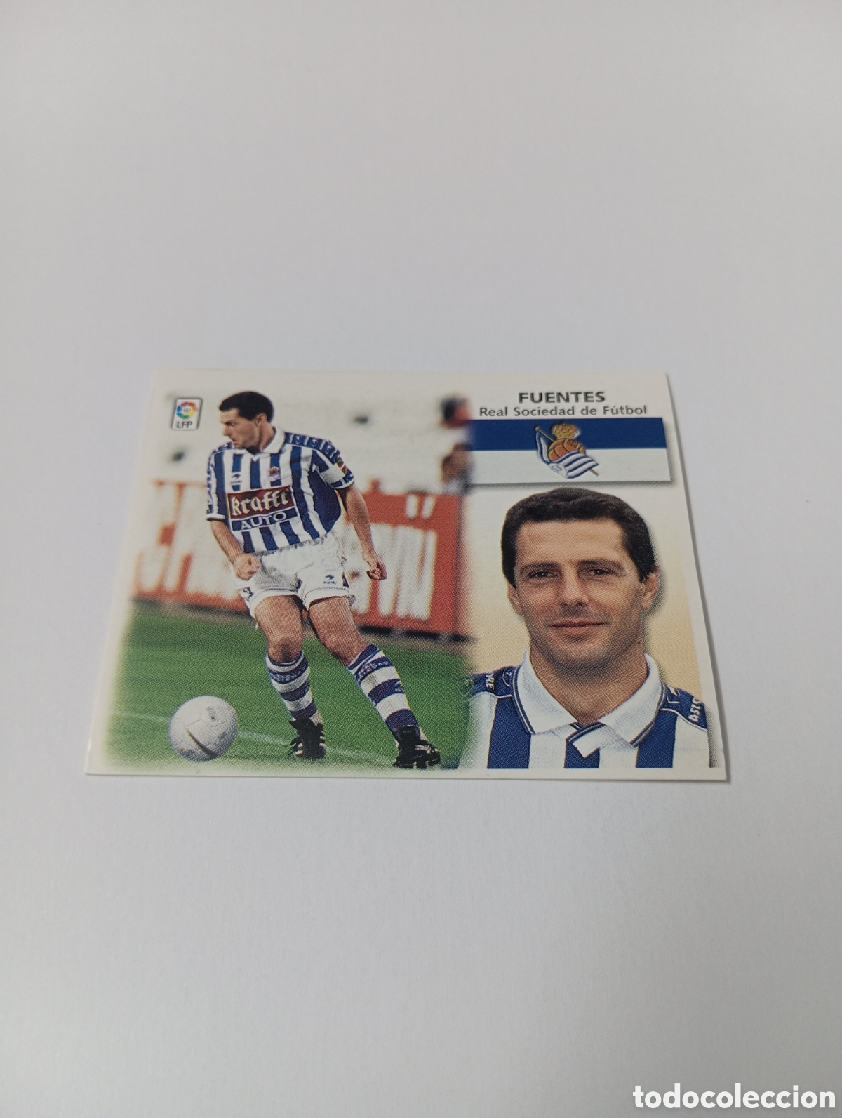 Cromos de F&uacute;tbol: FUENTES Real Sociedad LIGA ESTE 1999 2000 PANINI 99 00 NUEVO SIN PEGAR