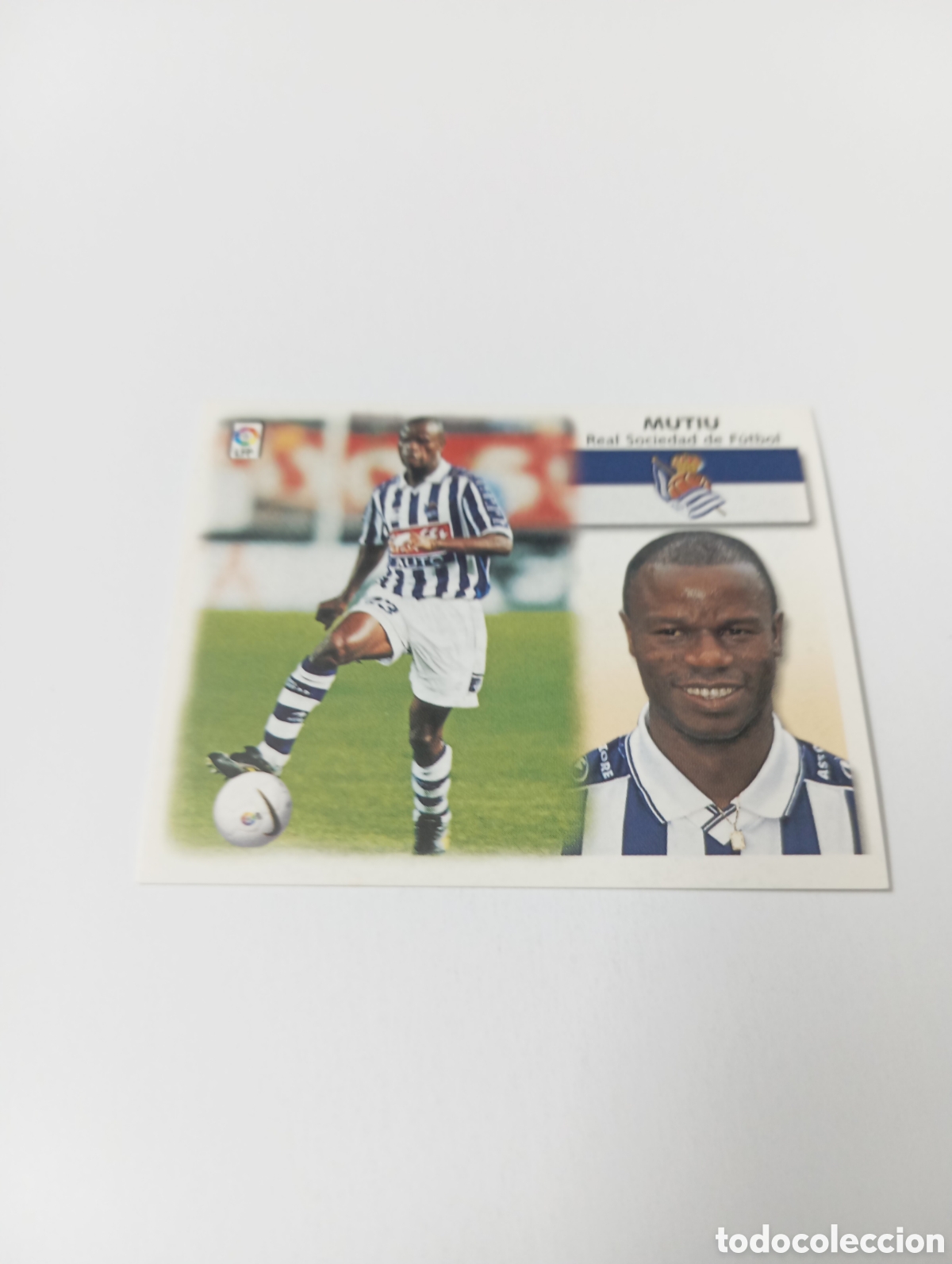 Cromos de F&uacute;tbol: MUTIU Real Sociedad LIGA ESTE 1999 2000 PANINI 99 00 NUEVO SIN PEGAR