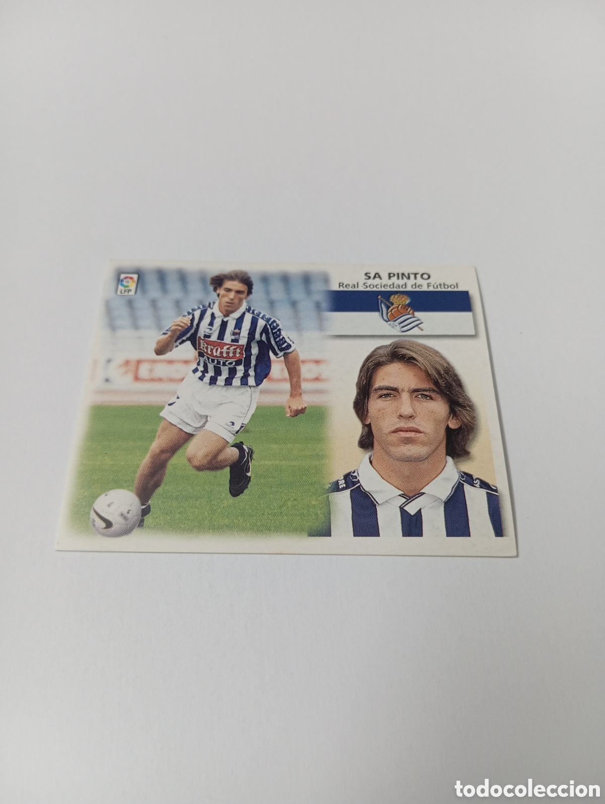 Cromos de F&uacute;tbol: SA PINTO Real Sociedad LIGA ESTE 1999 2000 PANINI 99 00 NUEVO SIN PEGAR