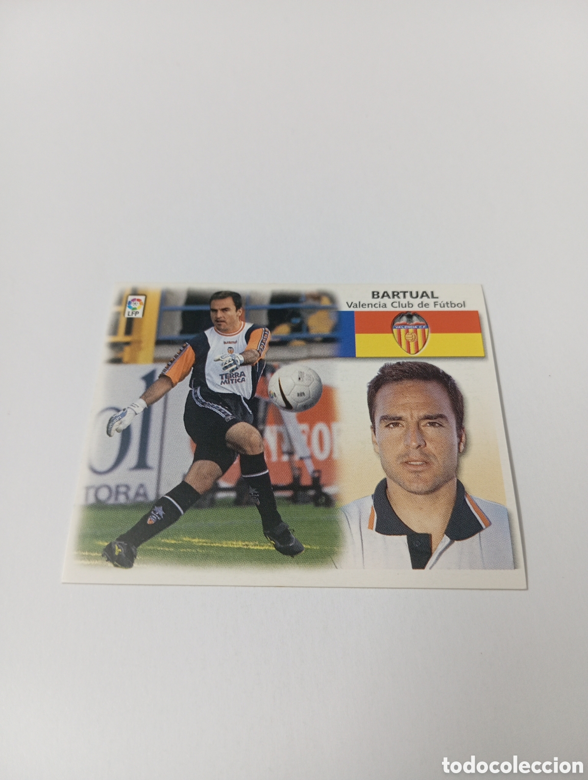 Cromos de F&uacute;tbol: BARTUAL Valencia LIGA ESTE 1999 2000 PANINI 99 00 NUEVO SIN PEGAR