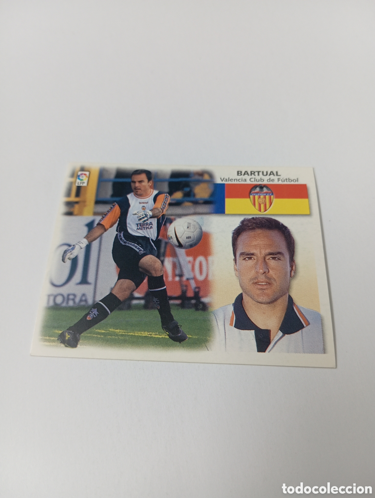 Cromos de F&uacute;tbol: BARTUAL Valencia LIGA ESTE 1999 2000 PANINI 99 00 NUEVO SIN PEGAR
