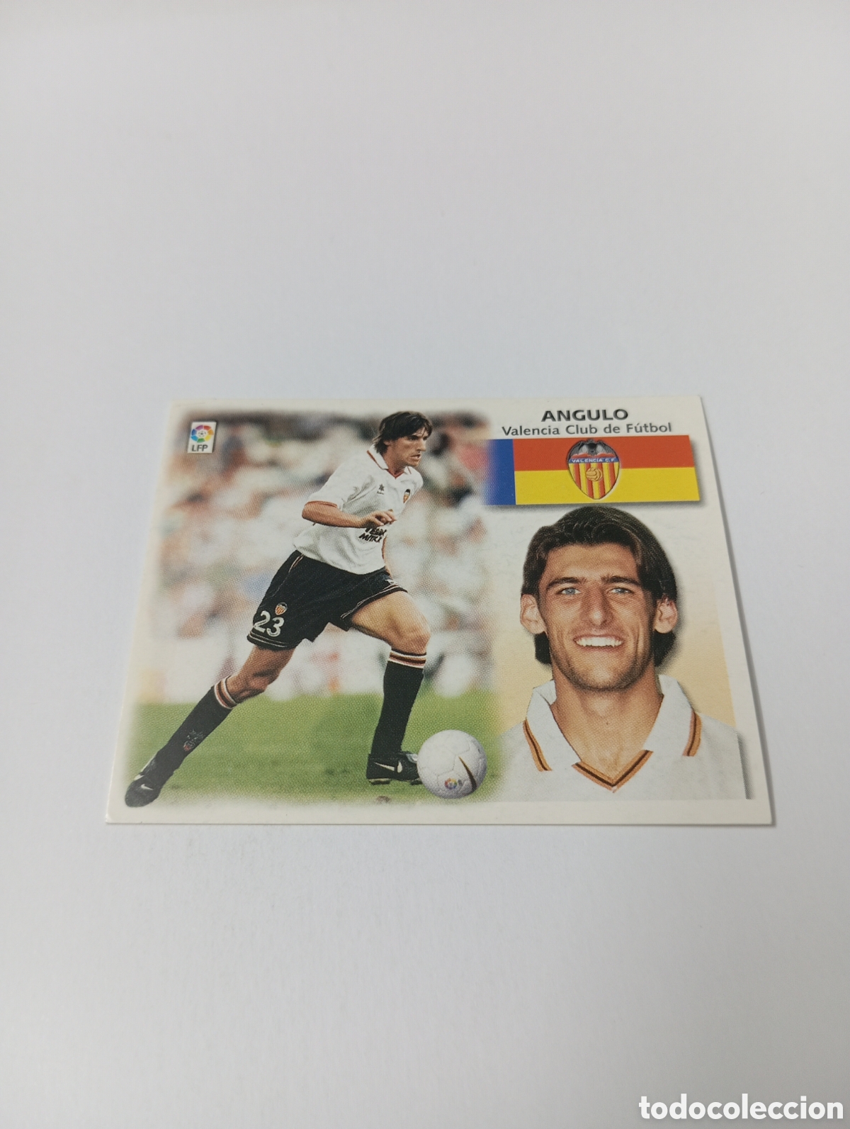Cromos de F&uacute;tbol: ANGULO Valencia LIGA ESTE 1999 2000 PANINI 99 00 NUEVO SIN PEGAR