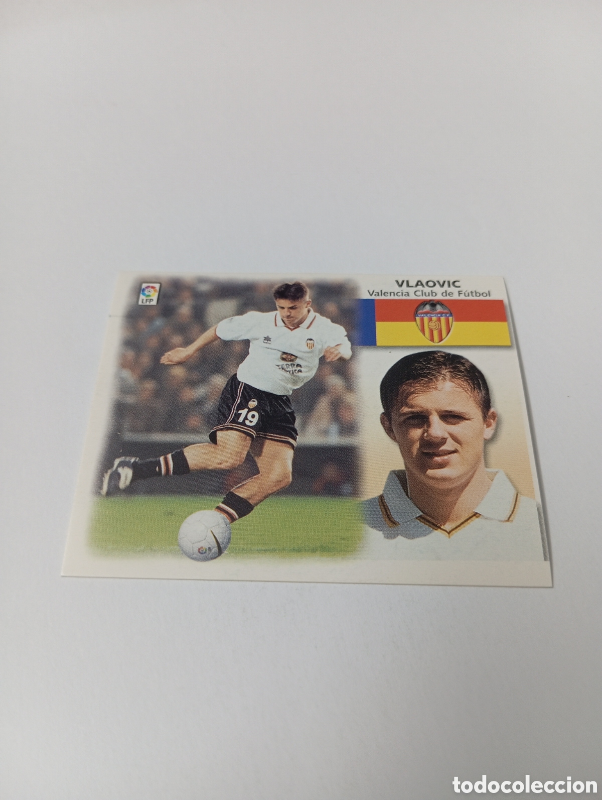 Cromos de F&uacute;tbol: VLAOVIC Valencia LIGA ESTE 1999 2000 PANINI 99 00 NUEVO SIN PEGAR