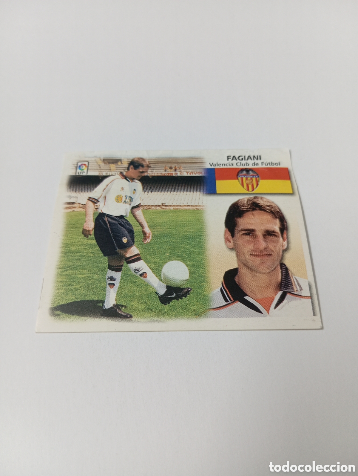 Cromos de F&uacute;tbol: FAGIANI COLOCA Valencia LIGA ESTE 1999 2000 PANINI 99 00 NUEVO SIN PEGAR