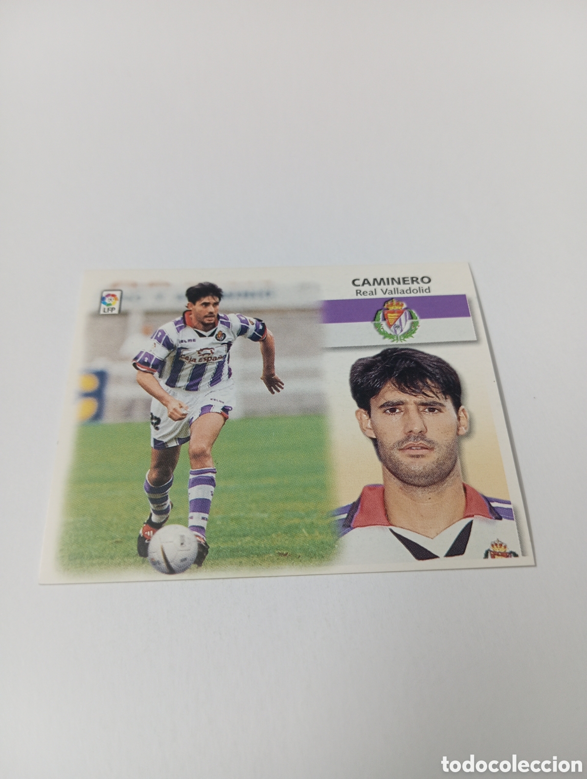 Cromos de F&uacute;tbol: CAMINERO Valladolid LIGA ESTE 1999 2000 PANINI 99 00 NUEVO SIN PEGAR
