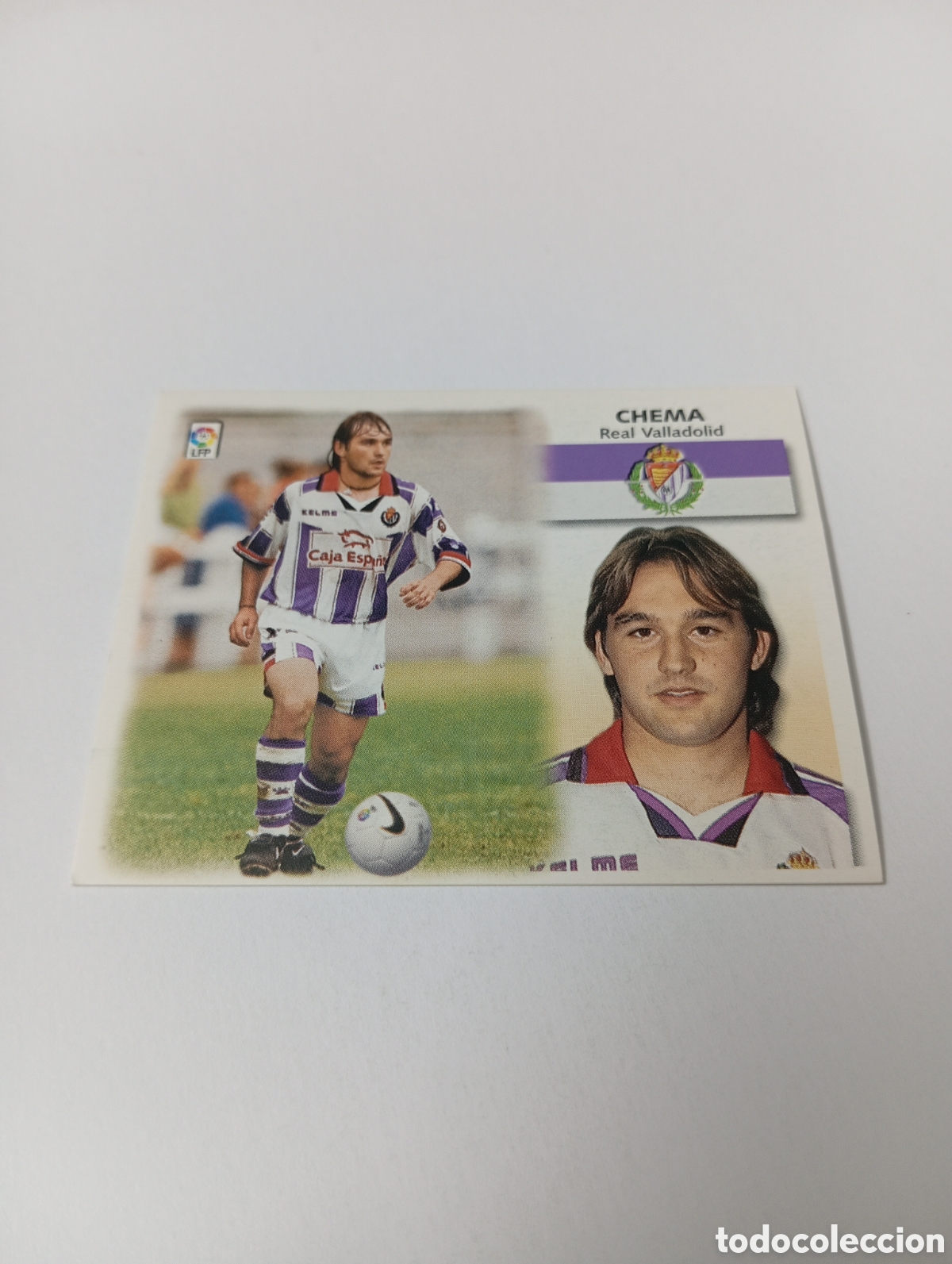 Cromos de F&uacute;tbol: CHEMA Valladolid LIGA ESTE 1999 2000 PANINI 99 00 NUEVO SIN PEGAR
