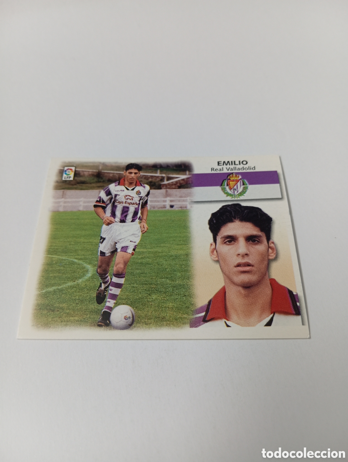Cromos de F&uacute;tbol: EMILIO BAJA Valladolid LIGA ESTE 1999 2000 PANINI 99 00 NUEVO SIN PEGAR