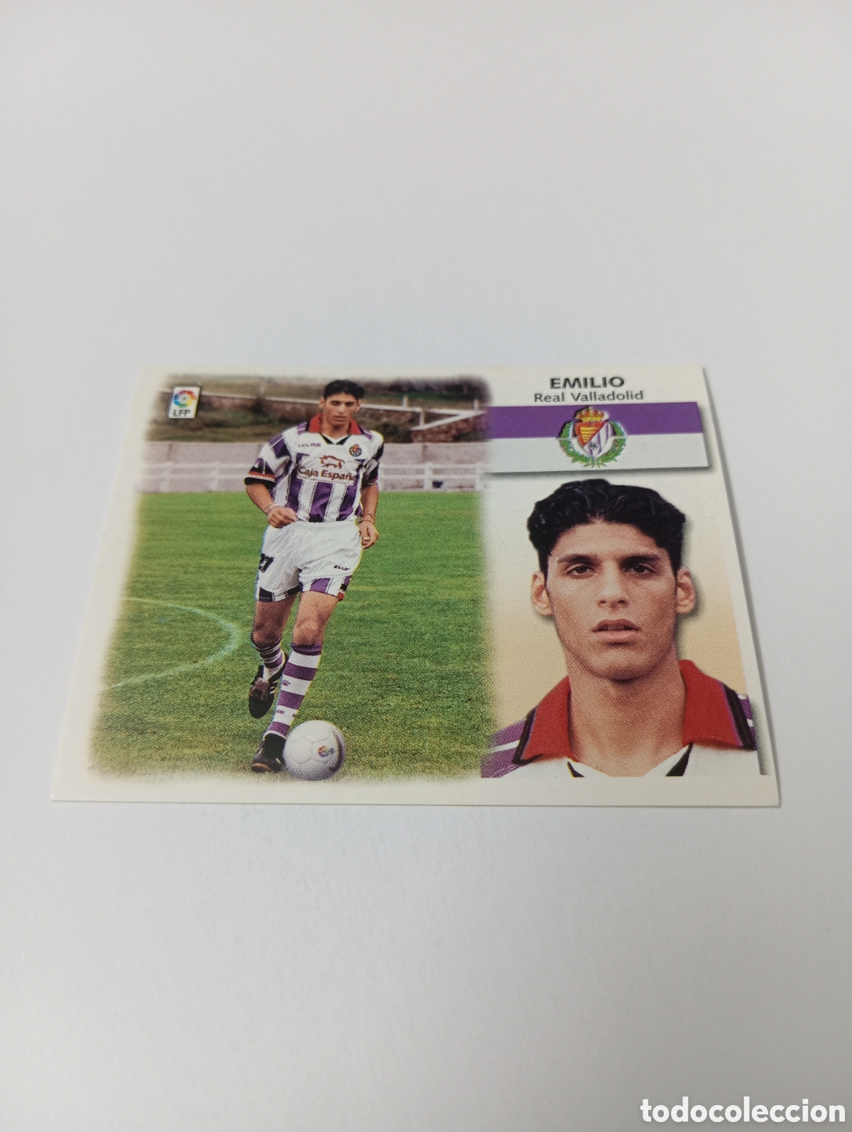 Cromos de F&uacute;tbol: EMILIO BAJA Valladolid LIGA ESTE 1999 2000 PANINI 99 00 NUEVO SIN PEGAR
