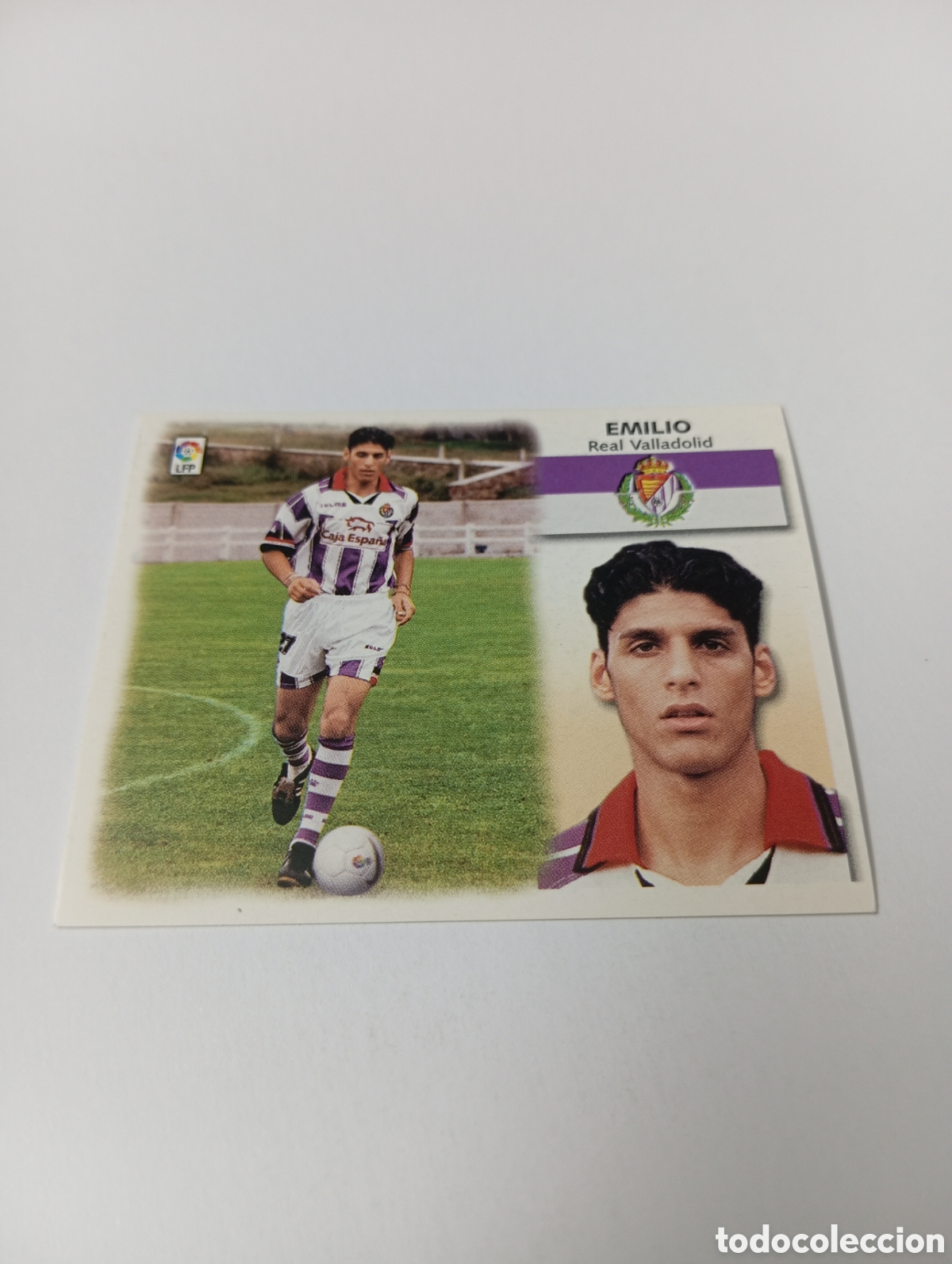 Cromos de F&uacute;tbol: EMILIO BAJA Valladolid LIGA ESTE 1999 2000 PANINI 99 00 NUEVO SIN PEGAR
