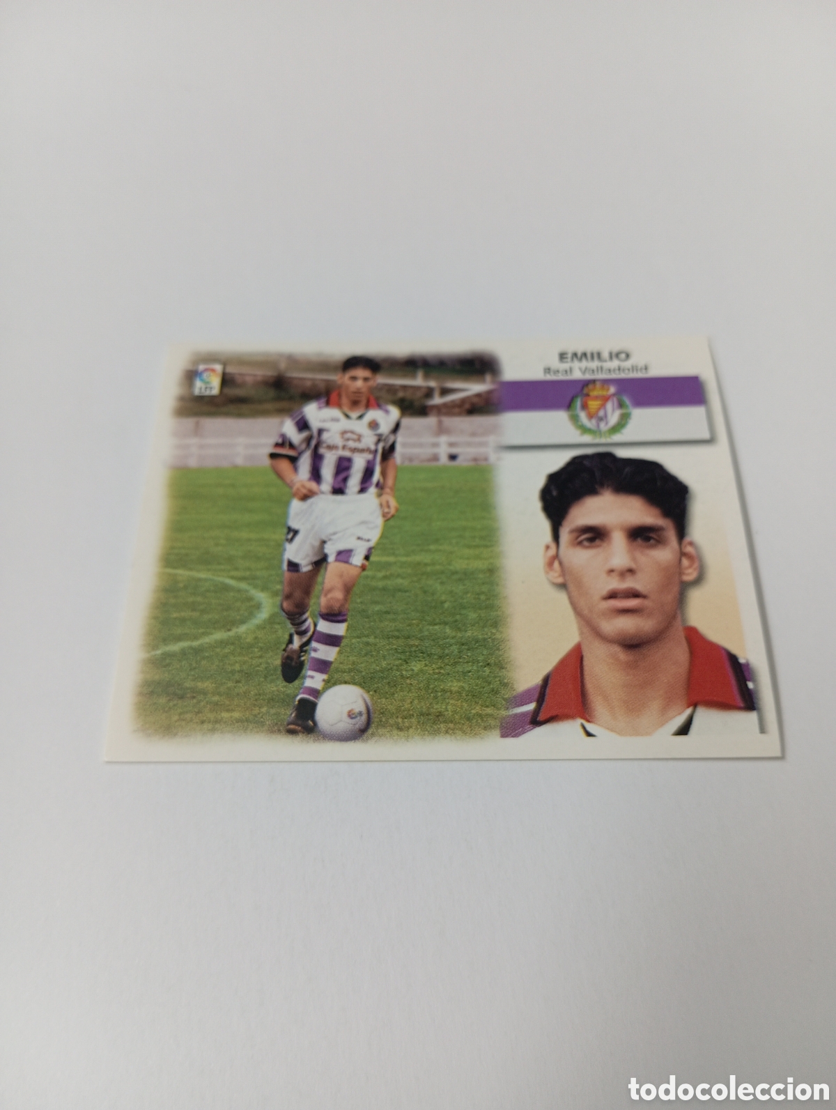Cromos de F&uacute;tbol: EMILIO BAJA Valladolid LIGA ESTE 1999 2000 PANINI 99 00 NUEVO SIN PEGAR