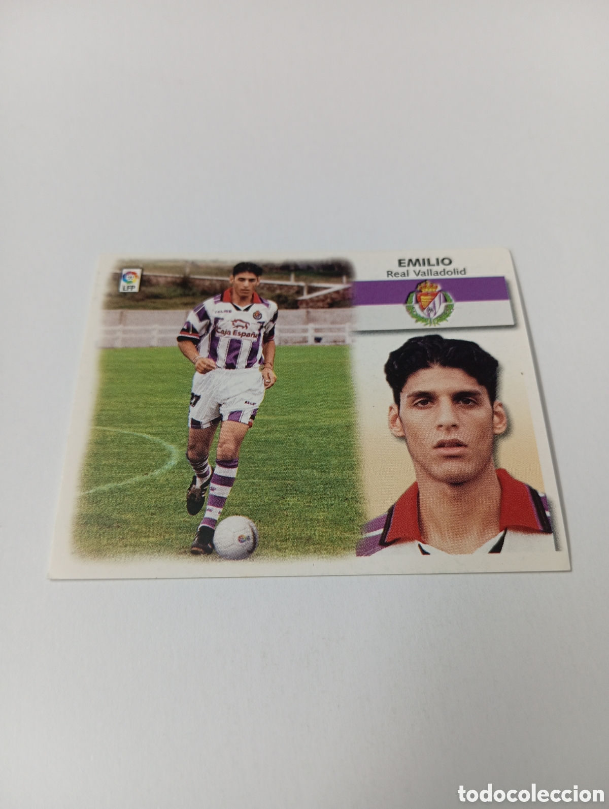 Cromos de F&uacute;tbol: EMILIO BAJA Valladolid LIGA ESTE 1999 2000 PANINI 99 00 NUEVO SIN PEGAR