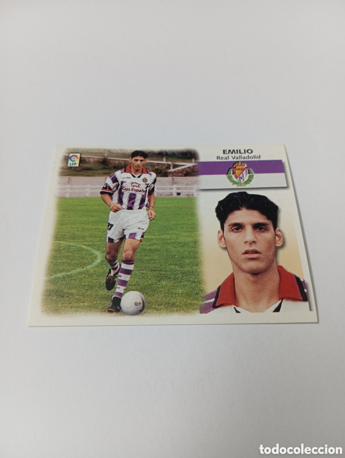 Cromos de F&uacute;tbol: EMILIO BAJA Valladolid LIGA ESTE 1999 2000 PANINI 99 00 NUEVO SIN PEGAR