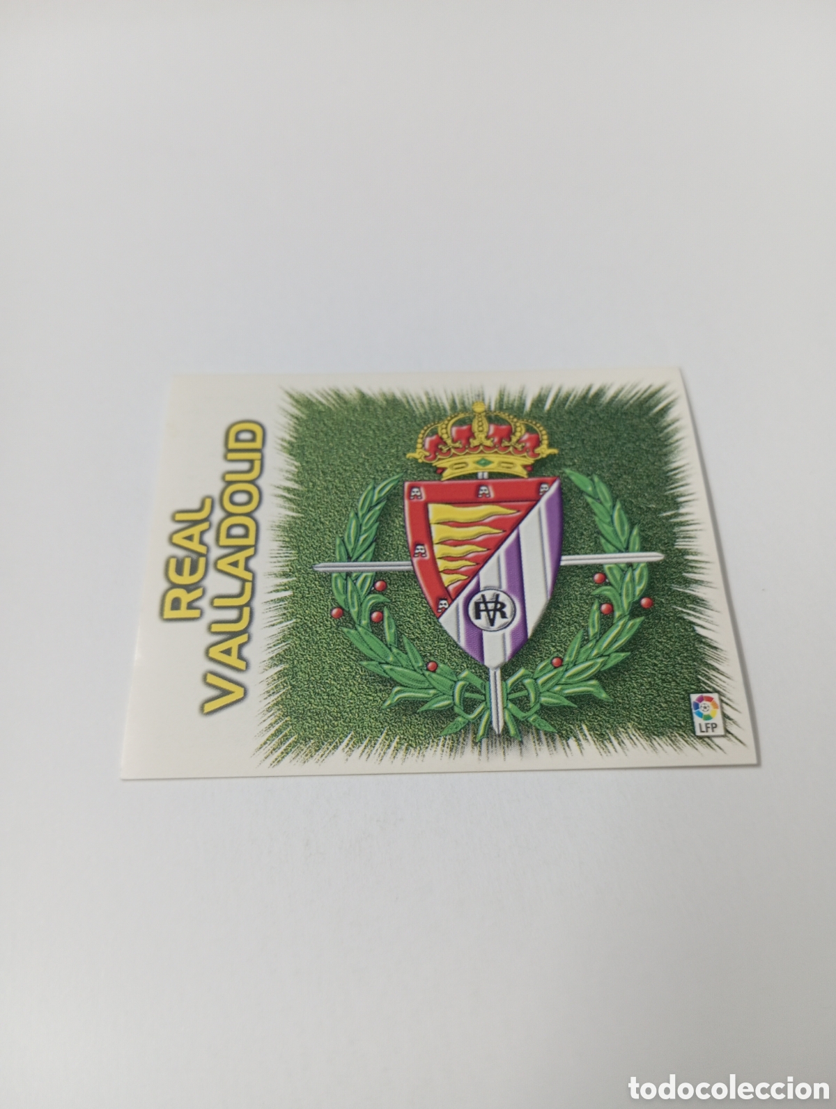 Cromos de F&uacute;tbol: ESCUDO Valladolid LIGA ESTE 1999 2000 PANINI 99 00 NUEVO SIN PEGAR