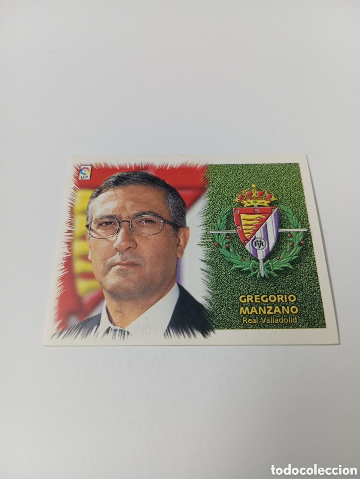 Cromos de F&uacute;tbol: ENTRENADOR GREGORIO MANZANO Valladolid LIGA ESTE 1999 2000 PANINI 99 00 NUEVO SIN PEGAR
