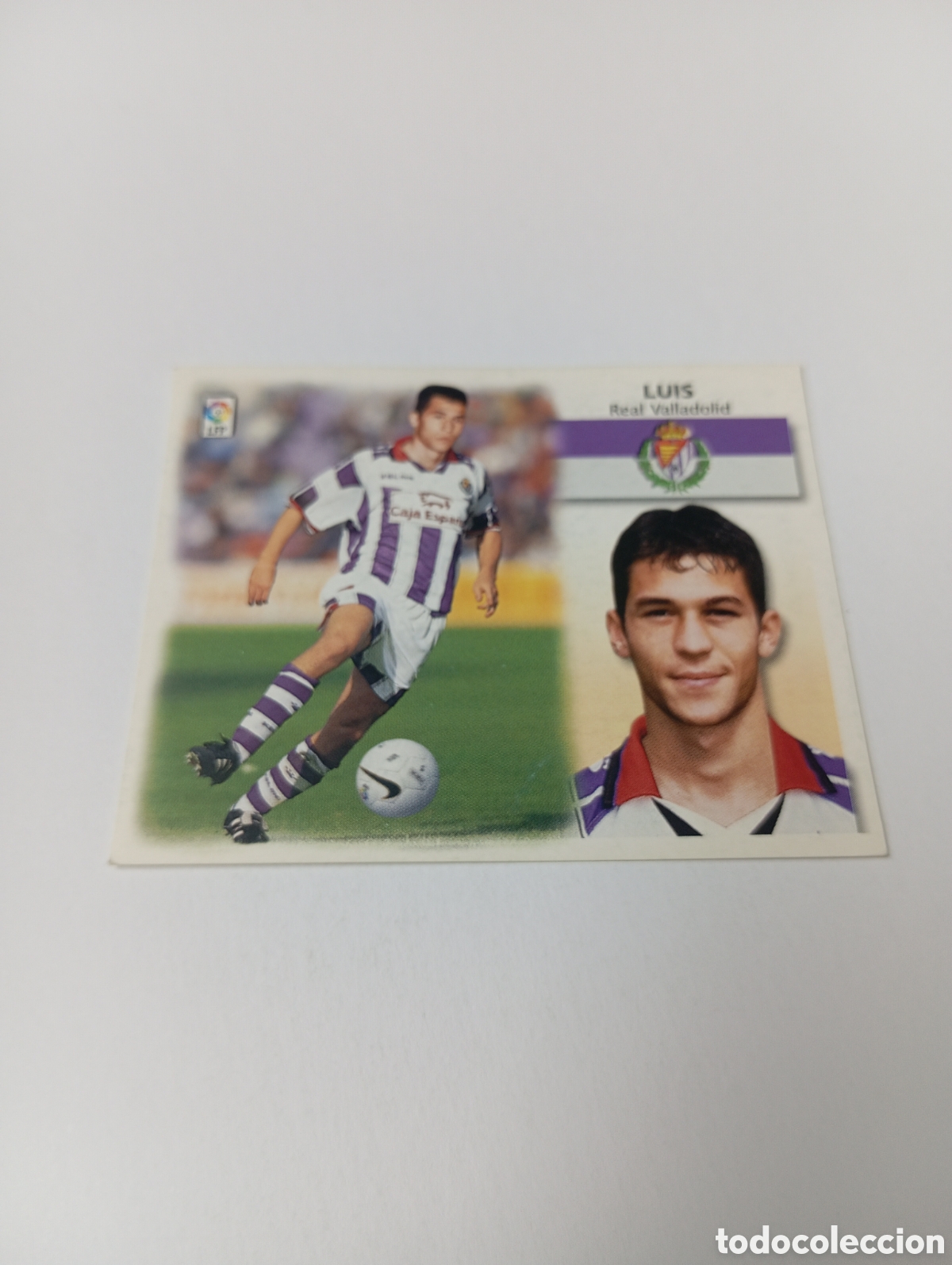 Cromos de F&uacute;tbol: LUIS COLOCA Valladolid LIGA ESTE 1999 2000 PANINI 99 00 NUEVO SIN PEGAR