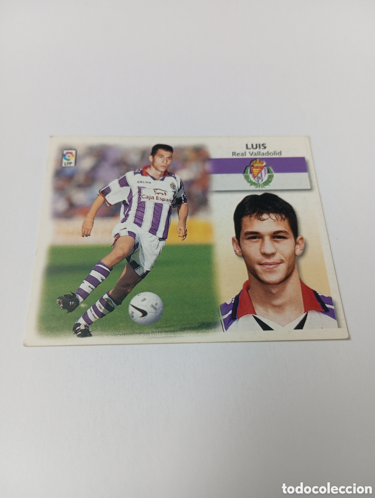 Cromos de F&uacute;tbol: LUIS COLOCA Valladolid LIGA ESTE 1999 2000 PANINI 99 00 NUEVO SIN PEGAR