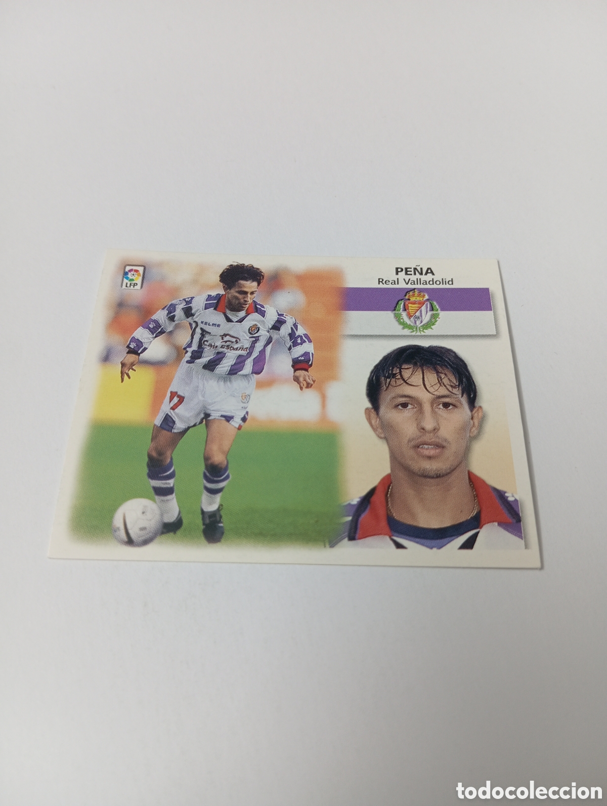 Cromos de F&uacute;tbol: PE&Ntilde;A Valladolid LIGA ESTE 1999 2000 PANINI 99 00 NUEVO SIN PEGAR