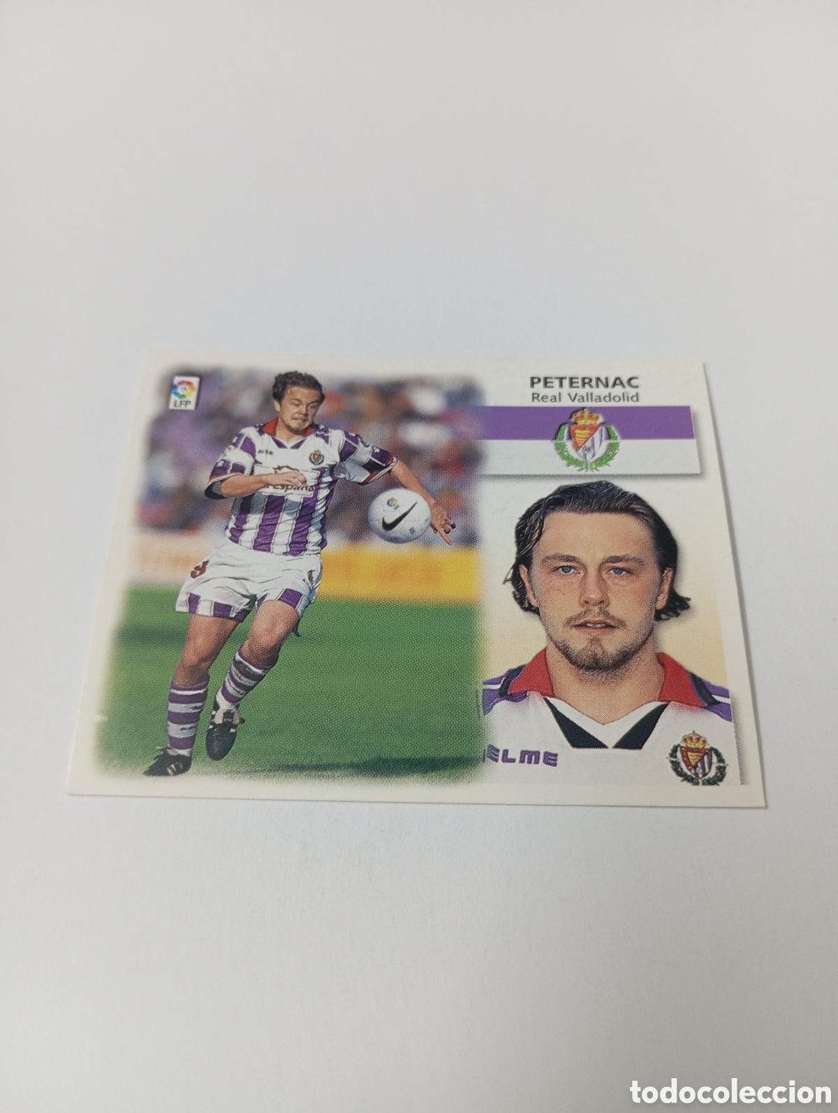 Cromos de F&uacute;tbol: PETERNAC Valladolid LIGA ESTE 1999 2000 PANINI 99 00 NUEVO SIN PEGAR