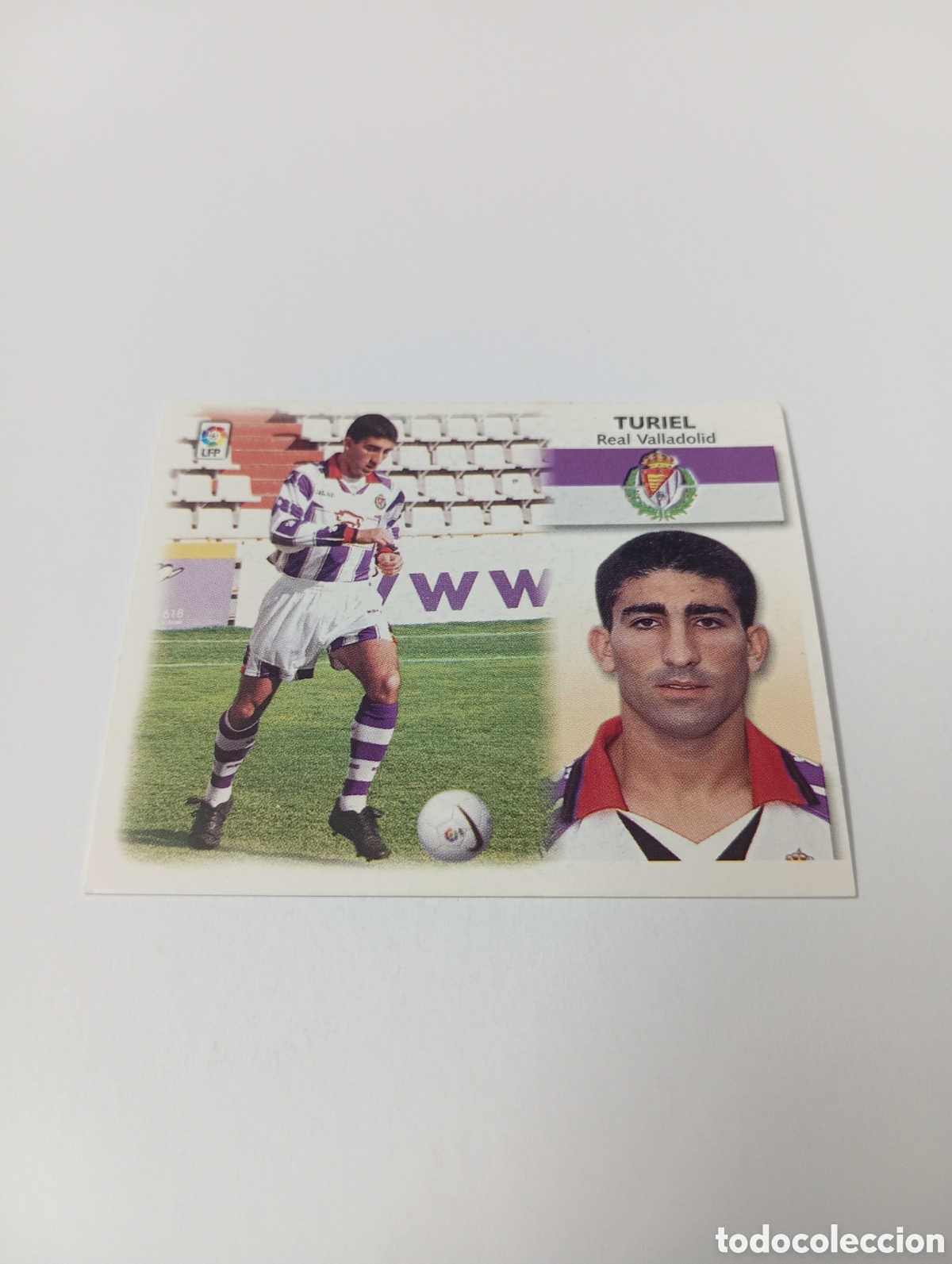 Cromos de F&uacute;tbol: TURIEL Valladolid LIGA ESTE 1999 2000 PANINI 99 00 NUEVO SIN PEGAR