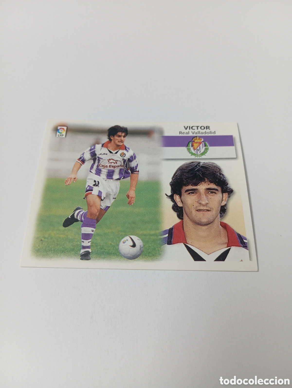 Cromos de F&uacute;tbol: V&Iacute;CTOR Valladolid LIGA ESTE 1999 2000 PANINI 99 00 NUEVO SIN PEGAR