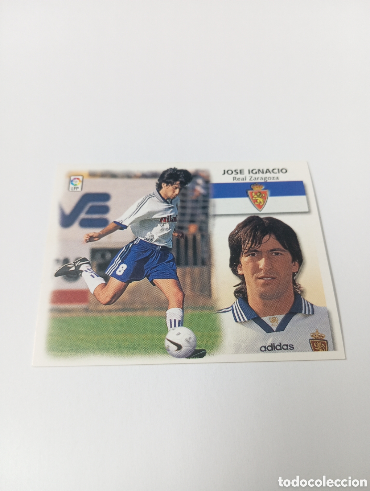 Cromos de F&uacute;tbol: JOSE IGNACIO Zaragoza LIGA ESTE 1999 2000 PANINI 99 00 NUEVO SIN PEGAR
