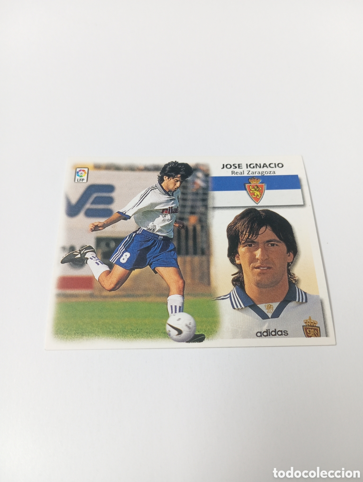 Cromos de F&uacute;tbol: JOSE IGNACIO Zaragoza LIGA ESTE 1999 2000 PANINI 99 00 NUEVO SIN PEGAR