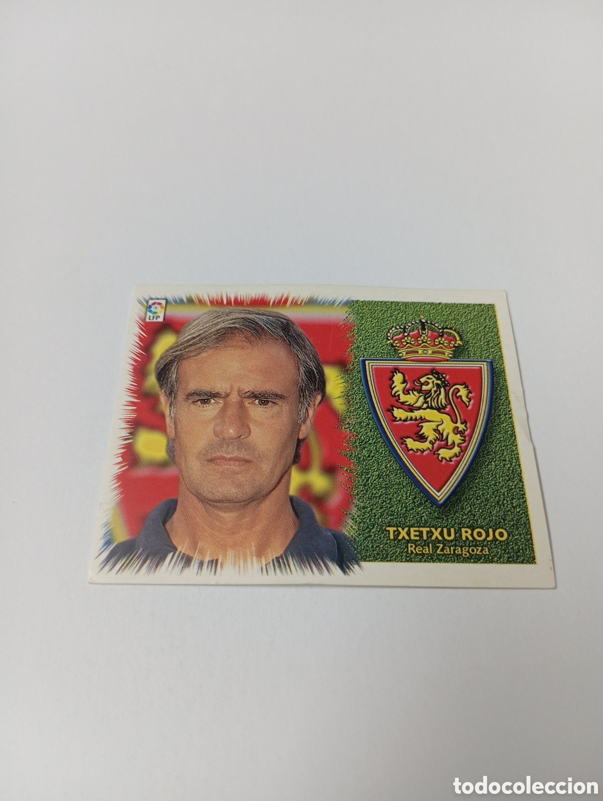 Cromos de F&uacute;tbol: ENTRENADOR TXETXU ROJO Zaragoza LIGA ESTE 1999 2000 PANINI 99 00 NUEVO SIN PEGAR