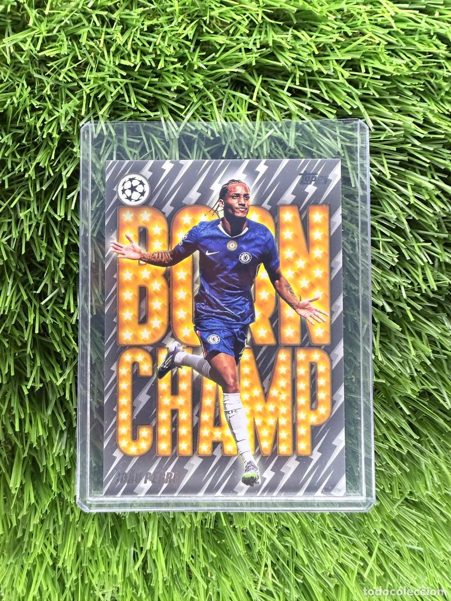 Cromos de F&uacute;tbol: N&ordm; BC-3 Joao Pedro Born Champ Chelsea Topps UEFA Clubs Competitions Flagship 25 26