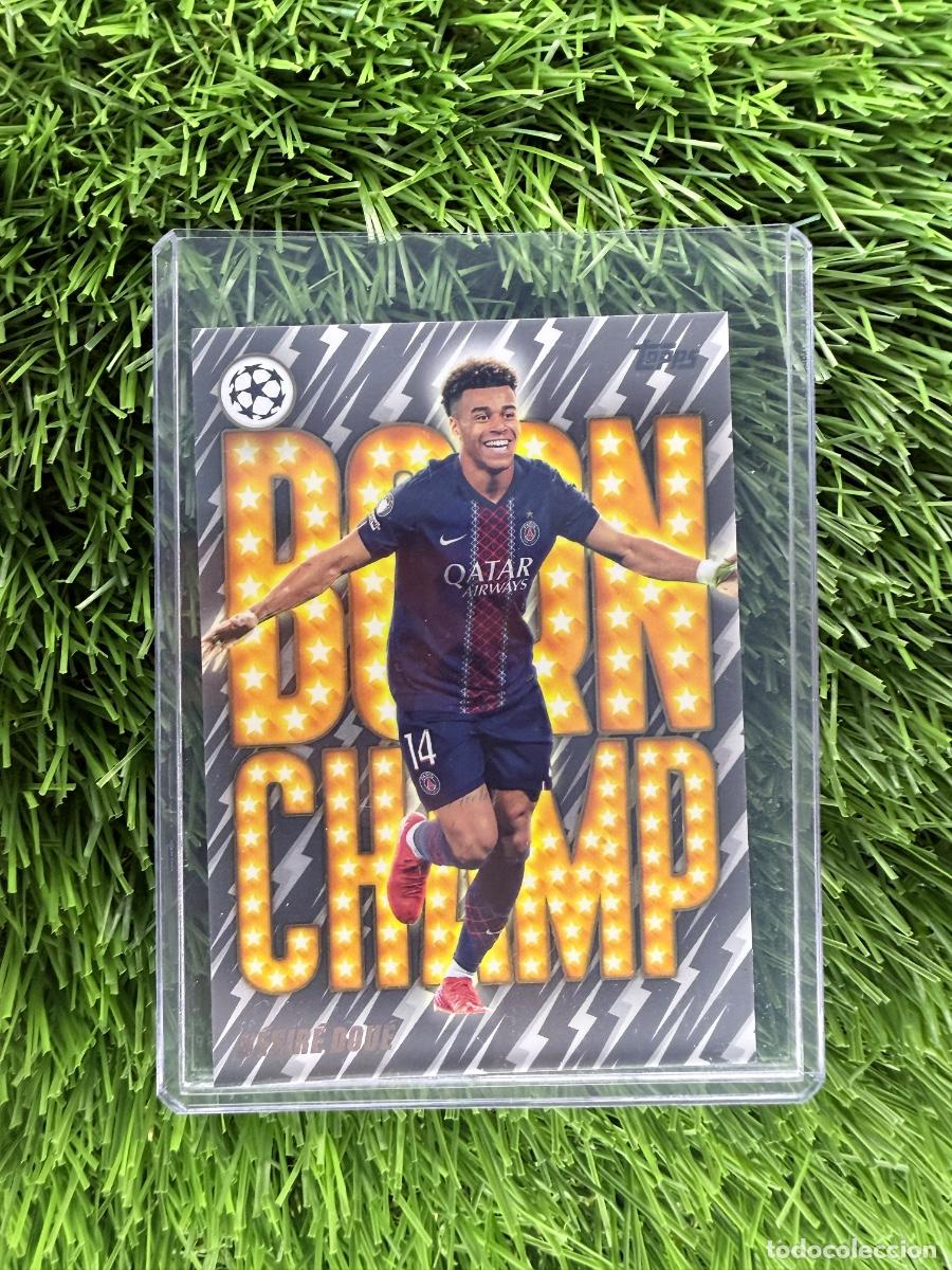 Cromos de F&uacute;tbol: N&ordm; BC-9 D&eacute;sir&eacute; Dou&eacute; Born Champ Paris Saint-Germain Topps UEFA Clubs Competitions Flagship 25 26