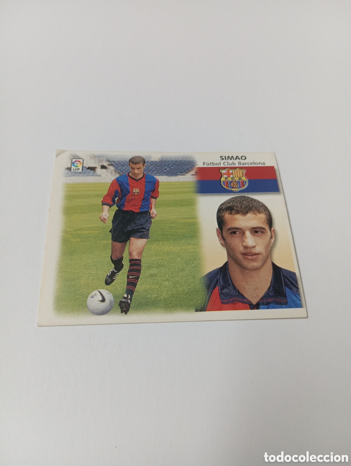 Cromos de F&uacute;tbol: Fichaje 1 SIMAO Liga Este 1999 2000 PANINI 99 00 NUEVO SIN PEGAR