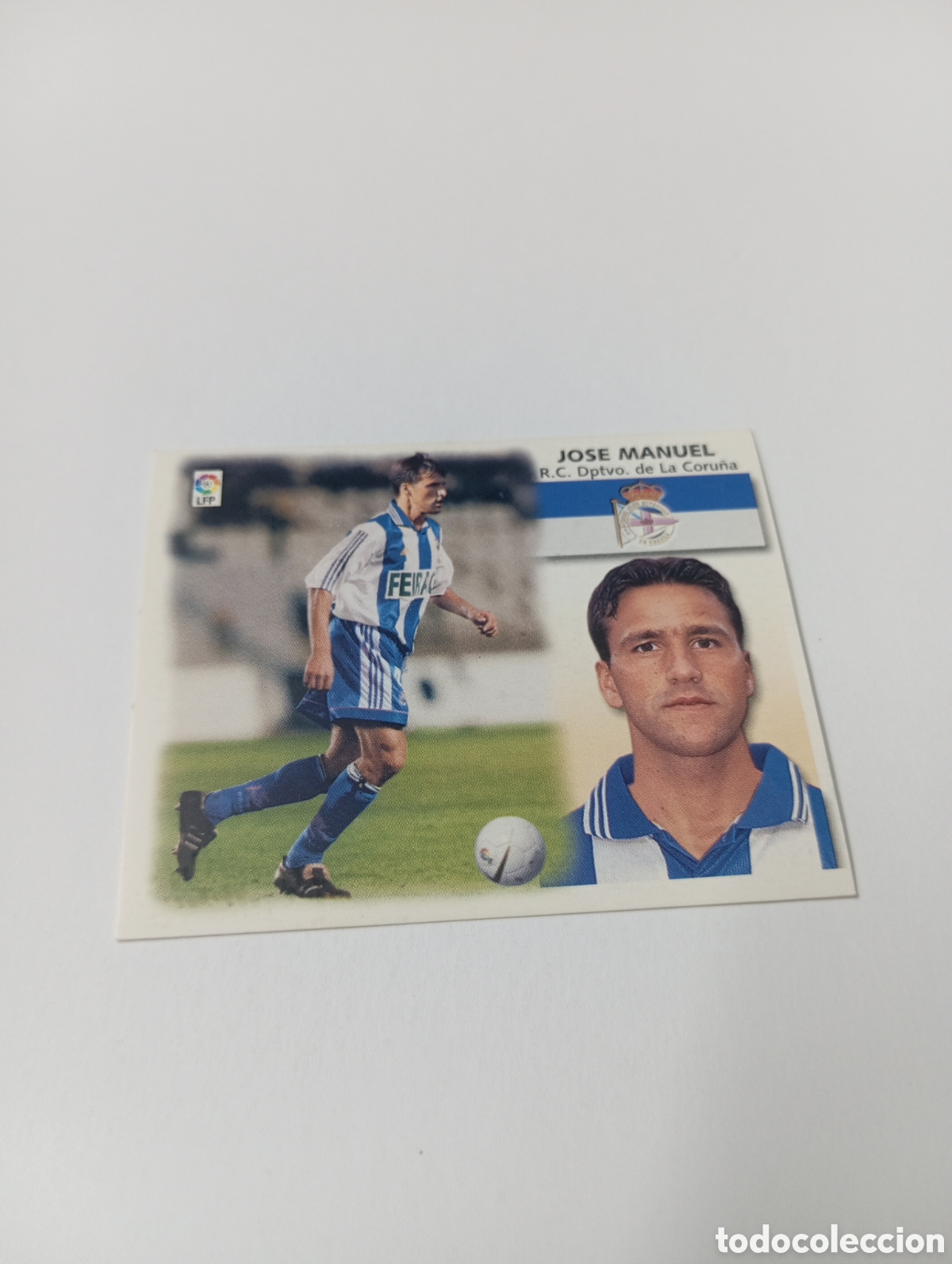 Cromos de F&uacute;tbol: Fichaje 4 JOSE MANUEL Liga Este 1999 2000 PANINI 99 00 NUEVO SIN PEGAR