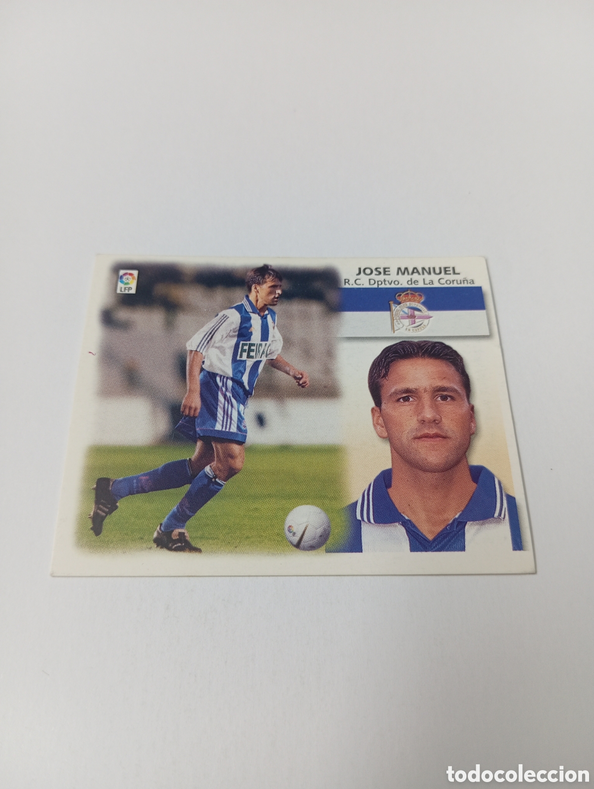 Cromos de F&uacute;tbol: Fichaje 4 JOSE MANUEL Liga Este 1999 2000 PANINI 99 00 NUEVO SIN PEGAR