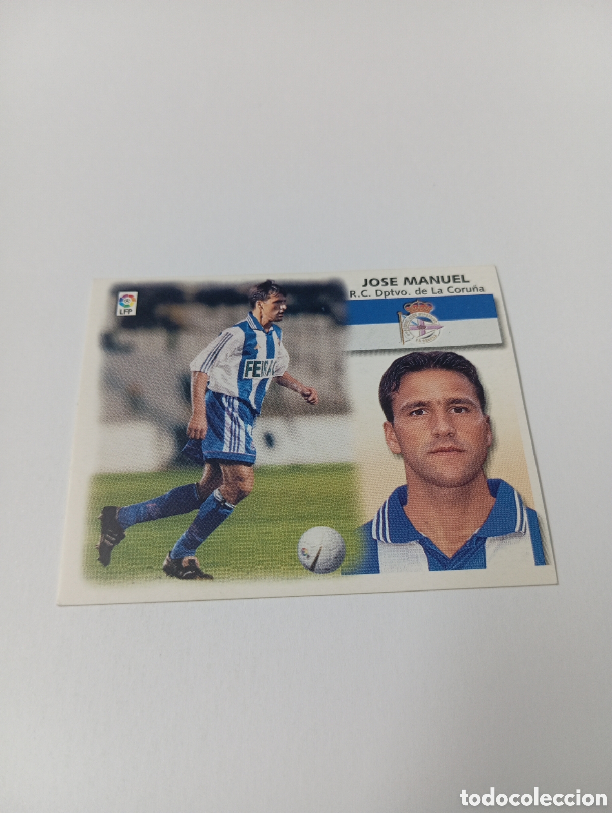 Cromos de F&uacute;tbol: Fichaje 4 JOSE MANUEL Liga Este 1999 2000 PANINI 99 00 NUEVO SIN PEGAR