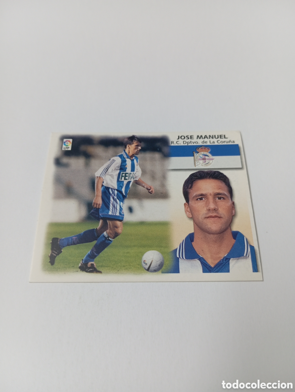 Cromos de F&uacute;tbol: Fichaje 4 JOSE MANUEL Liga Este 1999 2000 PANINI 99 00 NUEVO SIN PEGAR